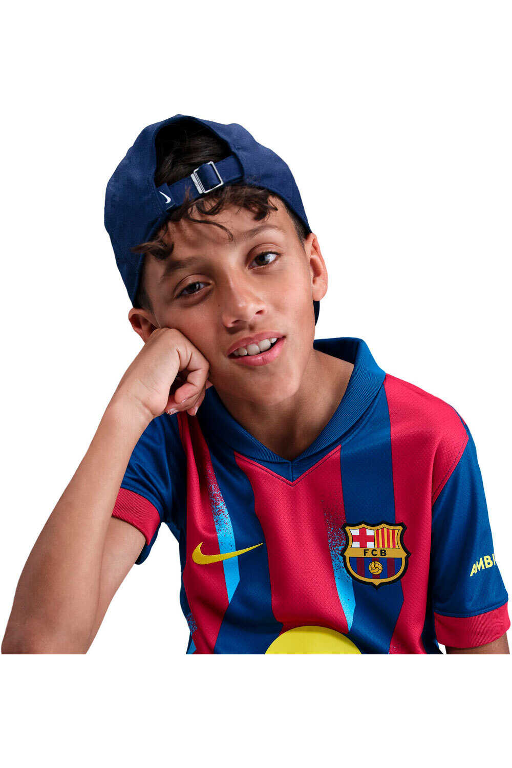 Nike camiseta de fútbol oficiales niño BARCELONA 25/26 CUARTA EQUIPACION  04