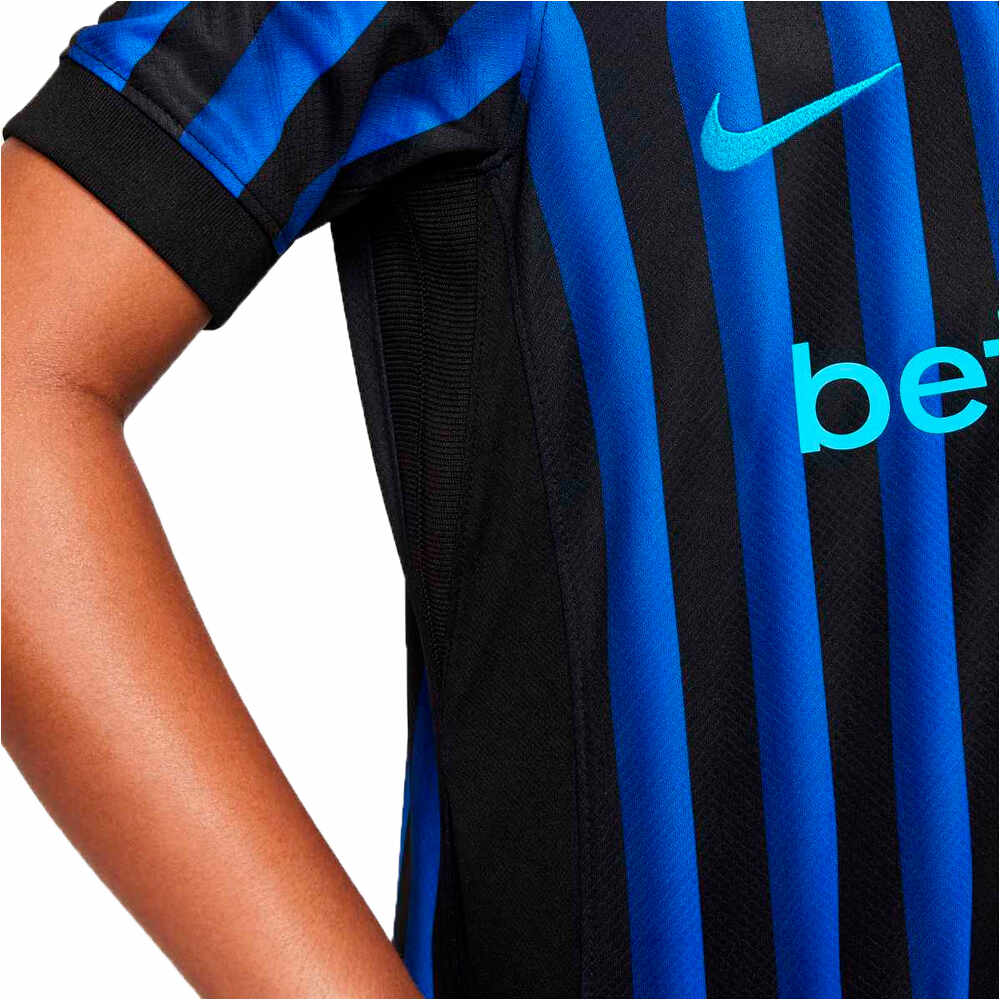 Nike camiseta de fútbol oficiales niño INTER DE MILAN 25/26 PRIMERA EQUIPACION AZUL vista detalle