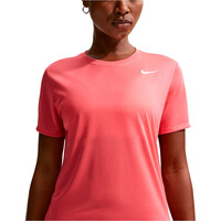 Nike camiseta entrenamiento manga corta mujer DRI-FIT ROSA vista detalle