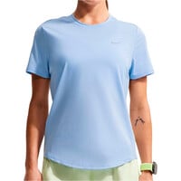 Nike camiseta entrenamiento manga corta mujer DRI-FIT SWIFT AZUL vista frontal