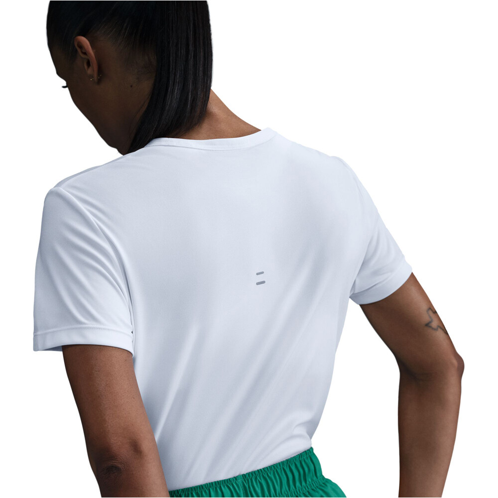 Nike camiseta entrenamiento manga corta mujer DRI-FIT TEMPO BLANCO 03