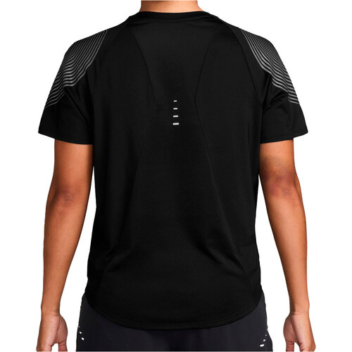 Nike camiseta entrenamiento manga corta mujer W NK DF SWIFT FLSH TOP SS STND NEGRO