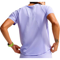 Nike camiseta entrenamiento manga corta mujer W NK SWIFT DF TOP SS STNDRD MORADO vista trasera