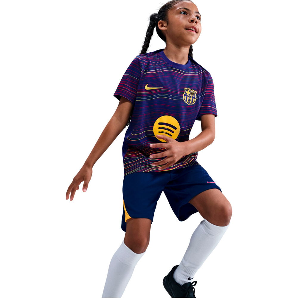 Nike camiseta entrenamiento niño BARCELONA 25/26 PREMATCH  04