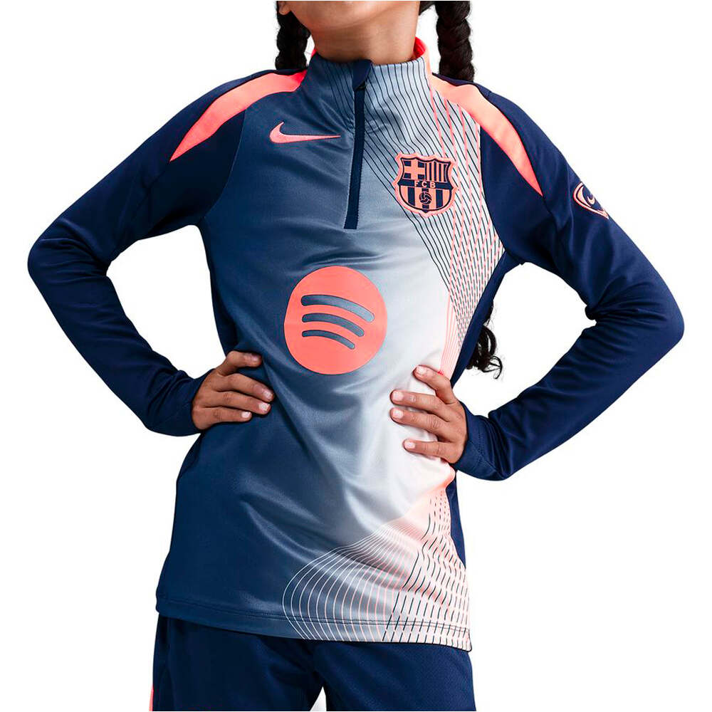 Nike camiseta entrenamiento niño BARCELONA 25/26 TERCERA EQUIPACION ENTRENAMIENTO  vista frontal