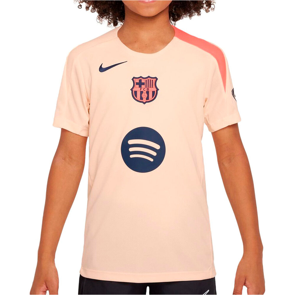 Nike camiseta entrenamiento niño BARCELONA 25/26 TERCERA EQUIPACION  vista frontal