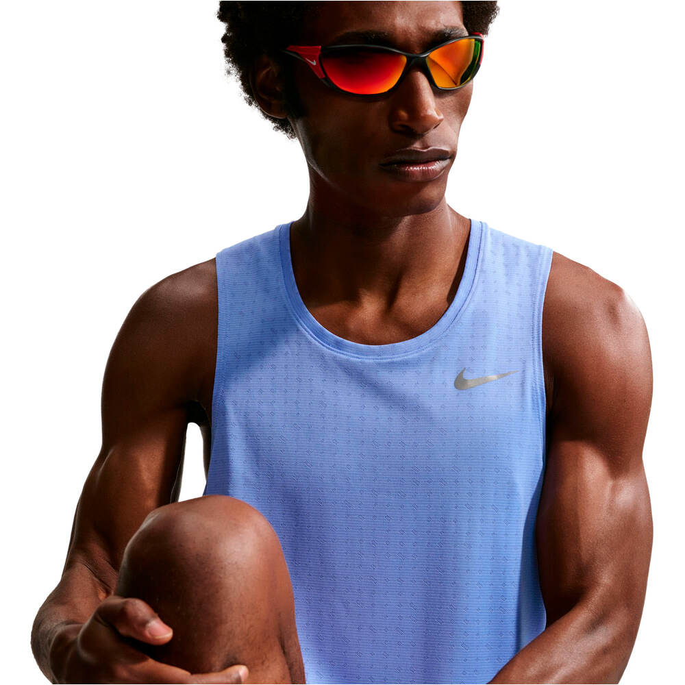 Nike camiseta entrenamiento tirantes hombre DRI-FIT BREATHE MILER AZUL 04
