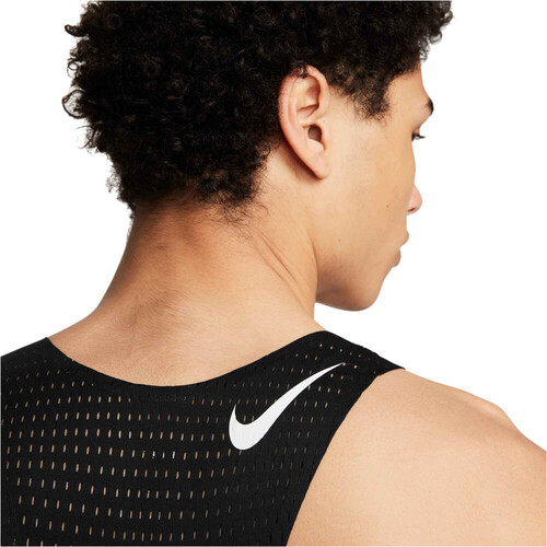 NIKE M NK DFADV AROSWFT SINGLET negro