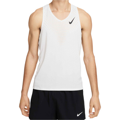 NIKE M NK DFADV AROSWFT SINGLET blanco
