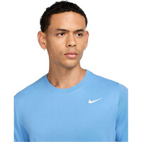 Nike camiseta fitness hombre DRI-FIT DFC AZUL vista detalle