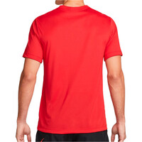 Nike camiseta fitness hombre DRI-FIT LEGEND ROJO vista trasera