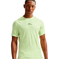 Nike camiseta fitness hombre DRI-FIT PRO AMARILLO vista detalle