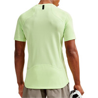 Nike camiseta fitness hombre DRI-FIT PRO AMARILLO vista trasera