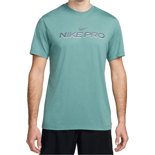 Nike camiseta fitness hombre DRI-FIT VERDE