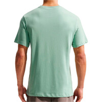 Nike camiseta fitness hombre DRI-FIT VERDE vista trasera
