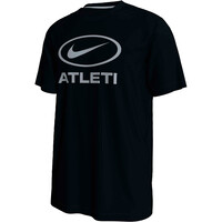 Nike camiseta manga corta hombre ATM M NK SSNL SWOOSH TEE NEGRO vista frontal