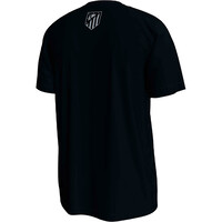 Nike camiseta manga corta hombre ATM M NK SSNL SWOOSH TEE NEGRO vista trasera