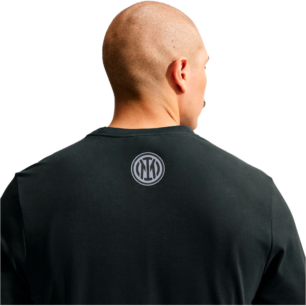 Nike camiseta manga corta hombre INTER M NK SSNL SWOOSH TEE NEGRO 03