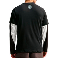 Nike camiseta manga corta hombre INTER M NK SSNL SWOOSH TEE NEGRO vista trasera