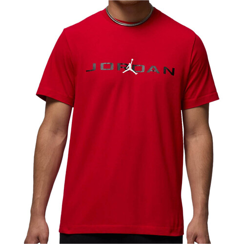 Nike camiseta manga corta hombre JORDAN AIR ROJO