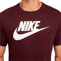 Nike camiseta manga corta hombre _M_M NSW TEE ICON FUTURA ROJO 03