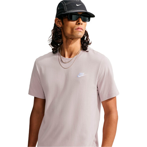 Nike camiseta manga corta hombre SPORTSWEAR CLUB MARRON