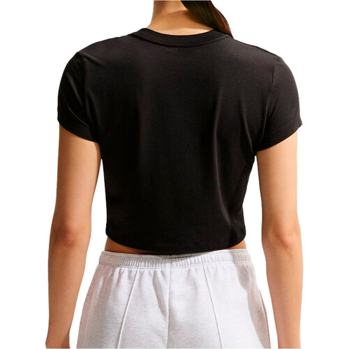 Nike camiseta manga corta mujer SPORTSWEAR CHILL KNIT NEGRO