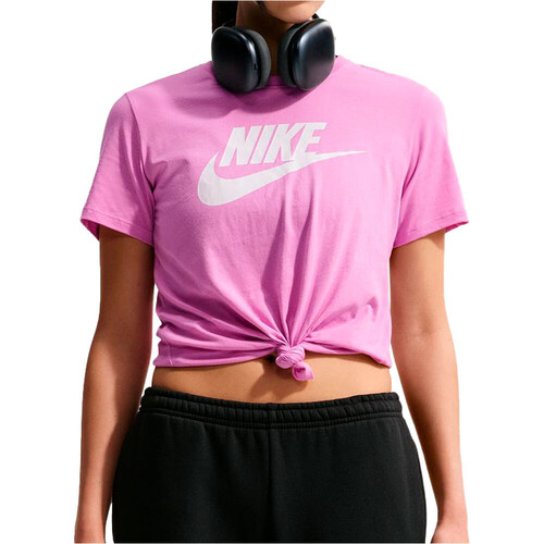 Nike camiseta manga corta mujer SPORTSWEAR CLUB ROSA