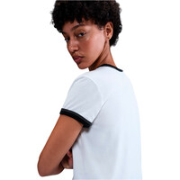 Nike camiseta manga corta mujer SPORTSWEAR RINGER BLANCO vista detalle