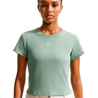 Nike camiseta manga corta mujer SPORTSWEAR VERDE vista detalle
