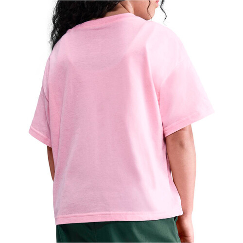 Nike camiseta manga corta niña SPORTSWEAR BOXY ESSENTIAL ROSA