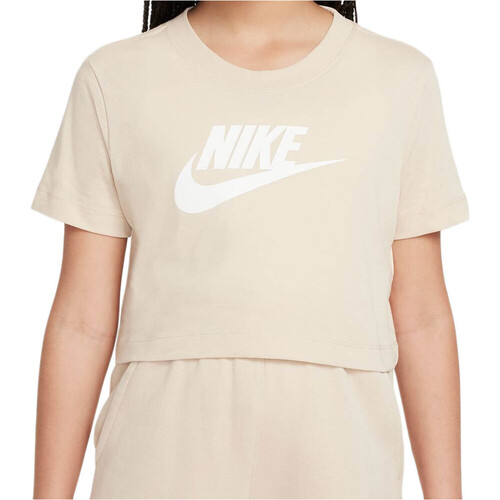 Nike camiseta manga corta niña SPORTSWEAR FUTURA MARRON