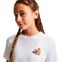 Nike camiseta manga corta niño K NSW TEE BOXY 2 HO26 BLANCO 03