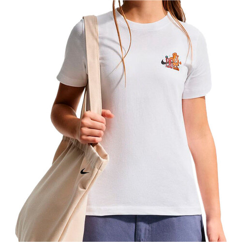 Nike camiseta manga corta niño K NSW TEE BOXY 2 HO26 BLANCO