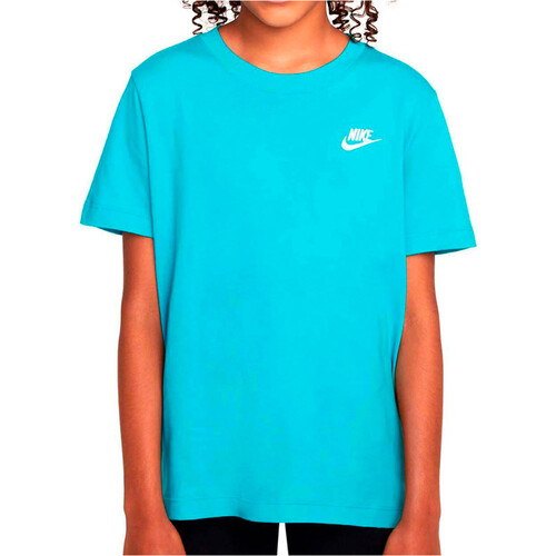 Nike camiseta manga corta niño SPORTSWEAR FUTURA AZUL