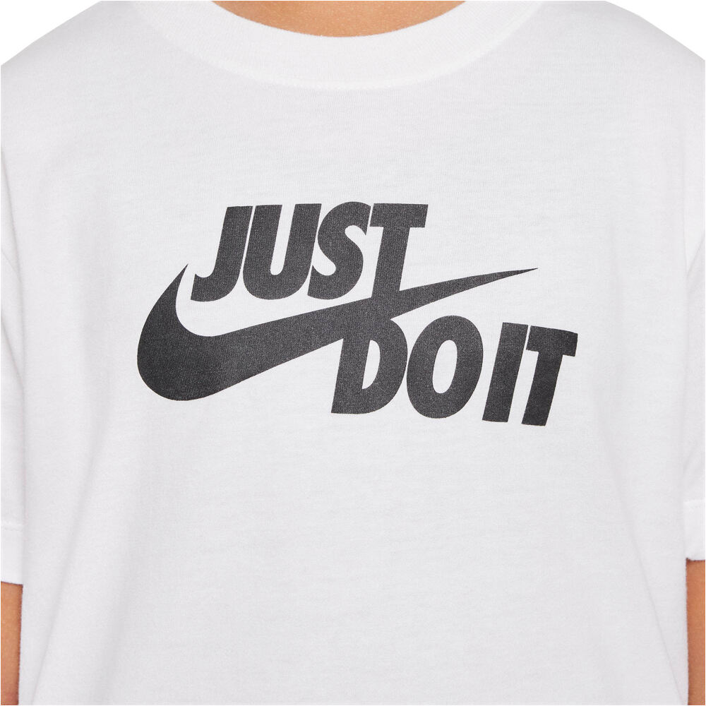 Nike camiseta manga corta niño SPORTSWEAR JUST DO IT BLANCO 03