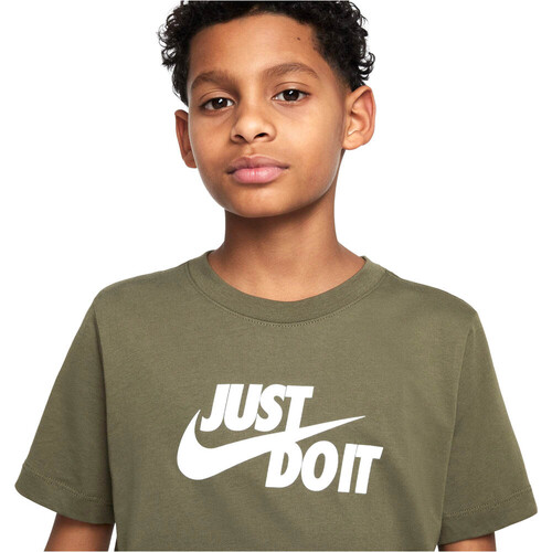 Nike camiseta manga corta niño SPORTSWEAR JUST DO IT VERDE