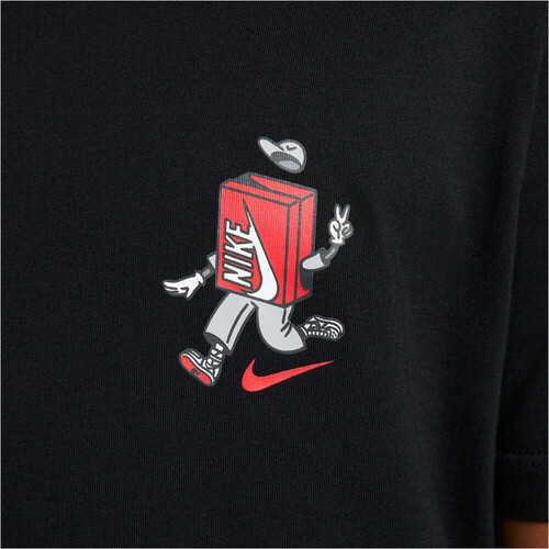 Nike camiseta manga corta niño SPORTSWEAR NEGRO