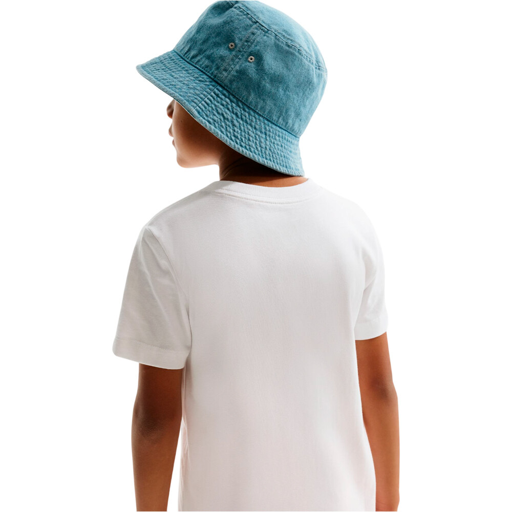Nike camiseta manga corta niño SPORTSWEAR RISE AND SHINE BLANCO 03
