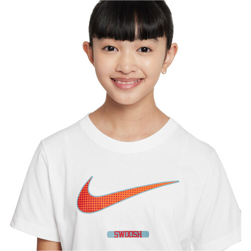 Nike camiseta manga corta niño SPORTSWEAR SWOOSH BLANCO