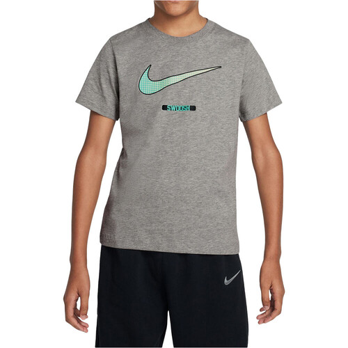 Nike camiseta manga corta niño SPORTSWEAR SWOOSH GRIS