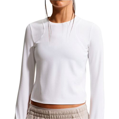 Nike camiseta manga larga niña DRI-FIT BLANCO