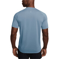 Nike camiseta técnica manga corta hombre DRI-FIT ADV STRIDE AZUL vista trasera