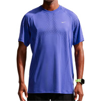 Nike camiseta técnica manga corta hombre DRI-FIT ADV STRIDE NOVELTY AZUL vista frontal