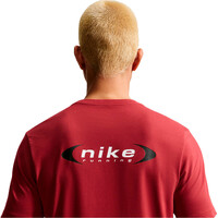 Nike camiseta técnica manga corta hombre DRI-FIT RETRO ROJO 03