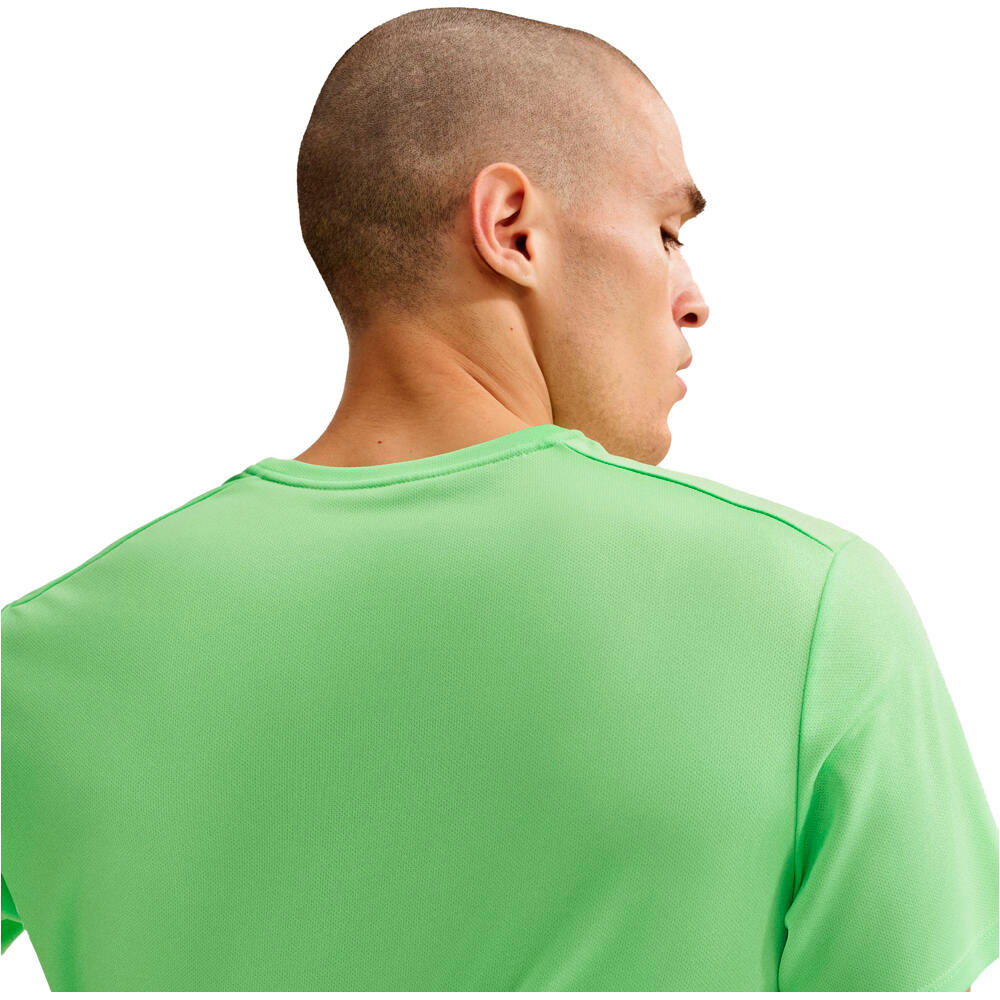 Nike camiseta técnica manga corta hombre DRI-FIT UV MILER AMARILLO 03