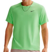 Nike camiseta técnica manga corta hombre DRI-FIT UV MILER AMARILLO vista frontal