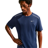 Nike camiseta técnica manga corta hombre DRI-FIT UV MILER AZUL vista detalle