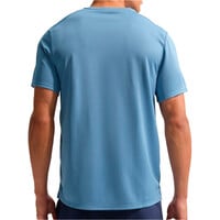 Nike camiseta técnica manga corta hombre DRI-FIT UV MILER AZUL vista trasera