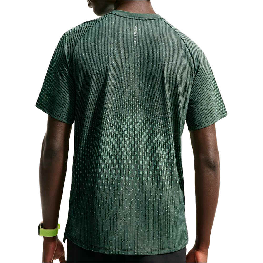 Nike camiseta técnica manga corta hombre M NK AF STRIDE SS TOP NEGRO vista trasera